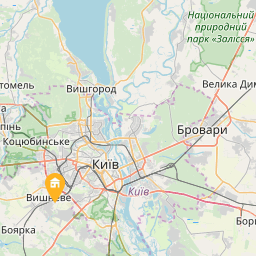 Apartment near the airport Kiev Zhulyany (Киев Жуляны) на карті